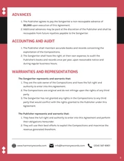 Songwriter Contract Template - Página 3