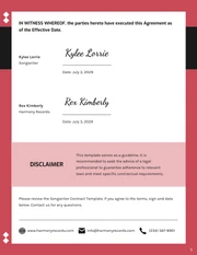 Songwriter Contract Template - Seite 5