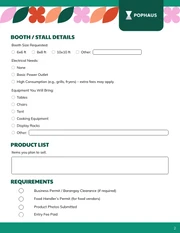Entry Form Template - Page 2