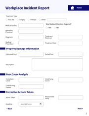 Workplace Incident Report Template - Página 2