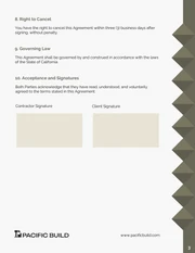 Free CSLB Contract Template - Pagina 3