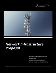 Black Network Infrastructure Proposal - Page 1