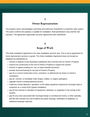 Residential Solar Installation Contract Template - page 3