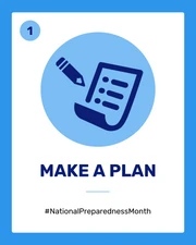 Emergency Preparedness Month Instagram Carousel Post - صفحة 2