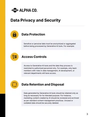 Generative AI Usage Policy Template - Página 3