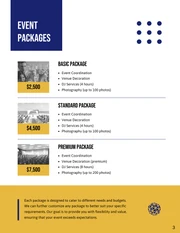 Event Pricing Proposals - Page 3