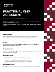 Fractional CMO Contract Template - Página 1