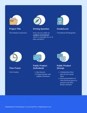 Blue Project Based Learning Template - Page 3