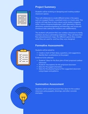 Blue Project Based Learning Template - Page 4