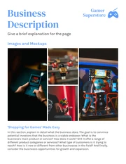 Blue And White Fururistic Minimalist Game Business Succession Plan - Pagina 3