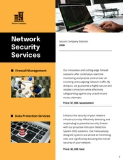 Security Service Catalog Template - page 3