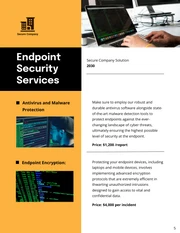 Security Service Catalog Template - page 5