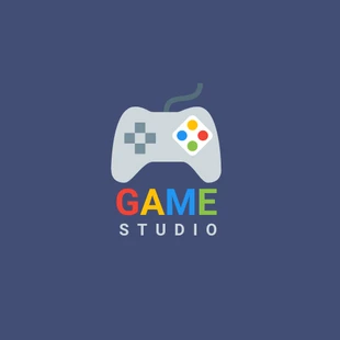 premium  Template: Logo creativo di gioco