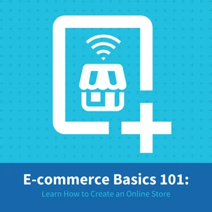 premium  Template: E-commerce Basics Instagram Post