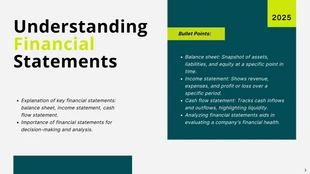 White Green Simple Finance Presentation - Seite 3
