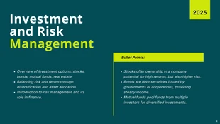 White Green Simple Finance Presentation - Pagina 4