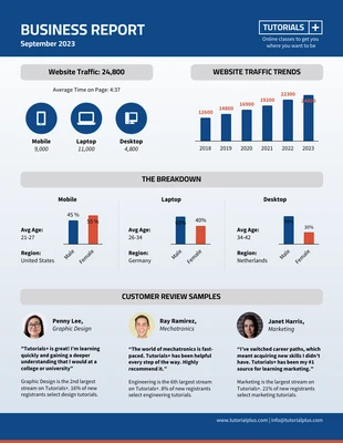 business  Template: Business Report Template
