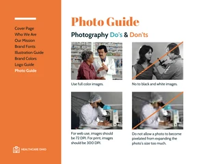 Healthcare Brand Style Guide Ebook - Página 10