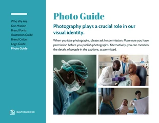 Healthcare Brand Style Guide Ebook - Página 9