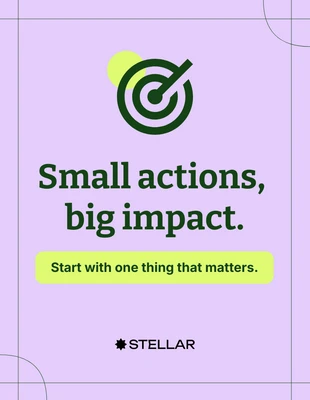 Free  Template: Creando un Póster de Citas Motivacionales Impactante.