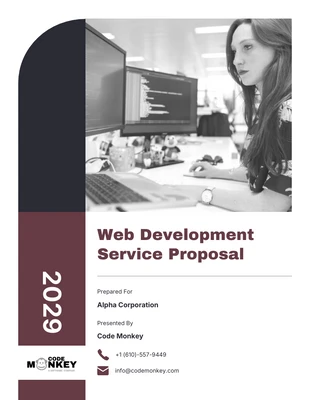 Free  Template: Web Development Services Proposal