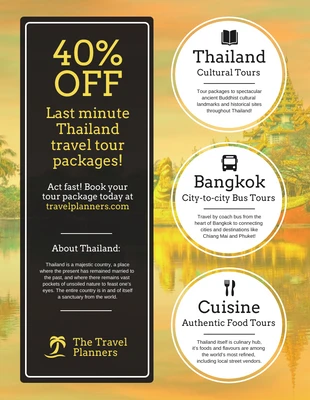 premium  Template: تايلاند السفر