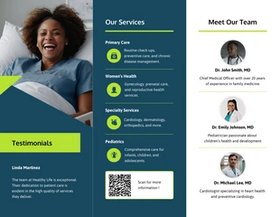 Health Care Brochure Template - Seite 2