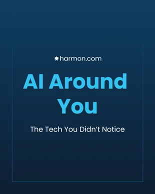 Free  Template: Plantilla de carrusel de redes sociales de aplicaciones de inteligencia artificial.