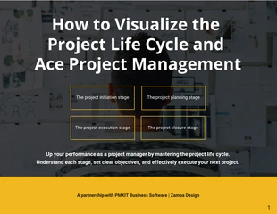 Free  Template: Como visualizar o projeto e o livro eletrônico de gerenciamento