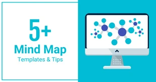 Free  Template: Mappa mentale Messaggio LinkedIn