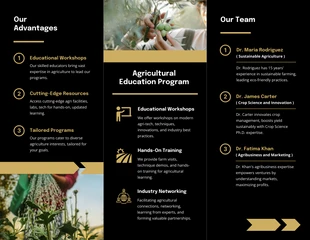 Agricultural Education Programs Brochure - صفحة 2