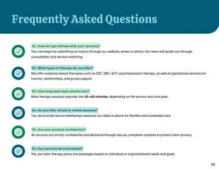 Mental Health and Therapy Service Catalog - صفحة 12