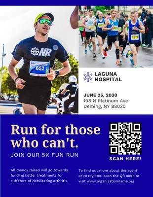 Free Fundraising Poster Templates Venngage