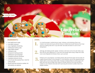 Christmas Cooking Recipe Presentation - Página 4