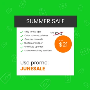 business  Template: Summer Sale