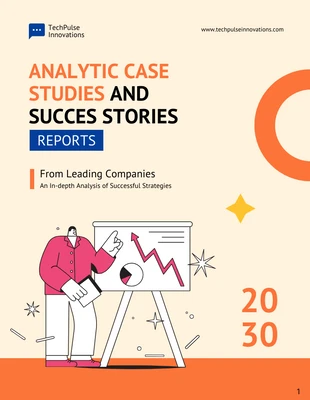 premium  Template: Leading Success: Analytic Case Studies Report