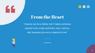 Abstract Gray And Colorful Father's Day Presentation - Pagina 4