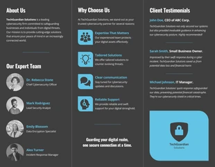 Cybersecurity Solutions Brochure - Página 2
