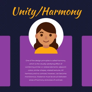 Free  Template: Publication Instagram sur le principe de conception Unity Harmony