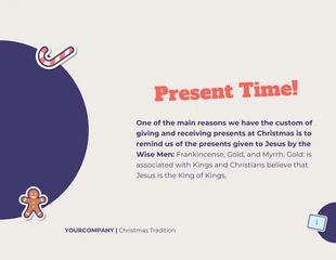 Simple Cute Christmas Illustration Presentation - Pagina 2