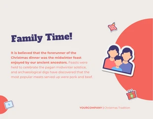 Simple Cute Christmas Illustration Presentation - صفحة 5