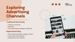 Simple Orange and White Advertising Presentation - صفحة 2
