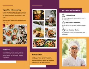 Gourmet Catering Services Brochure - صفحة 2