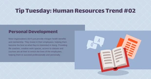 business  Template: Tip Tuesday HR Trend 2 Post su Facebook