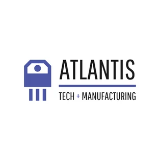Free  Template: Logotipo empresarial de Atlantis Technology