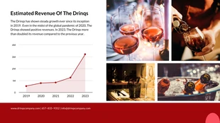 Red Wine Investor Pitch Deck Template - Página 4