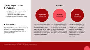 Red Wine Investor Pitch Deck Template - Pagina 6