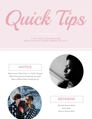 premium  Template: Quick Tips Infographic Template