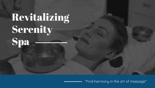 Free  Template: Tarjeta de visita de terapeuta de masaje azul y blanco