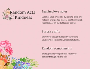 Pink Flower Valentines Day Presentation - Pagina 5